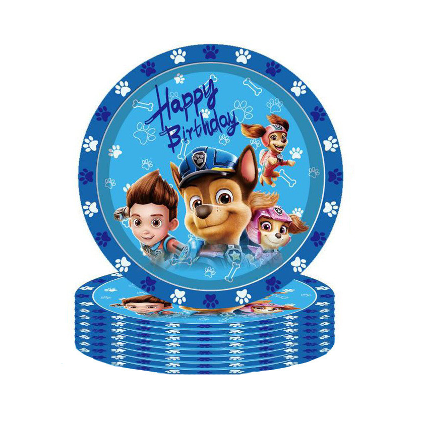 [SG Seller] Paw Patrol Disposable Tableware Partyware Dinner set Cup — free download