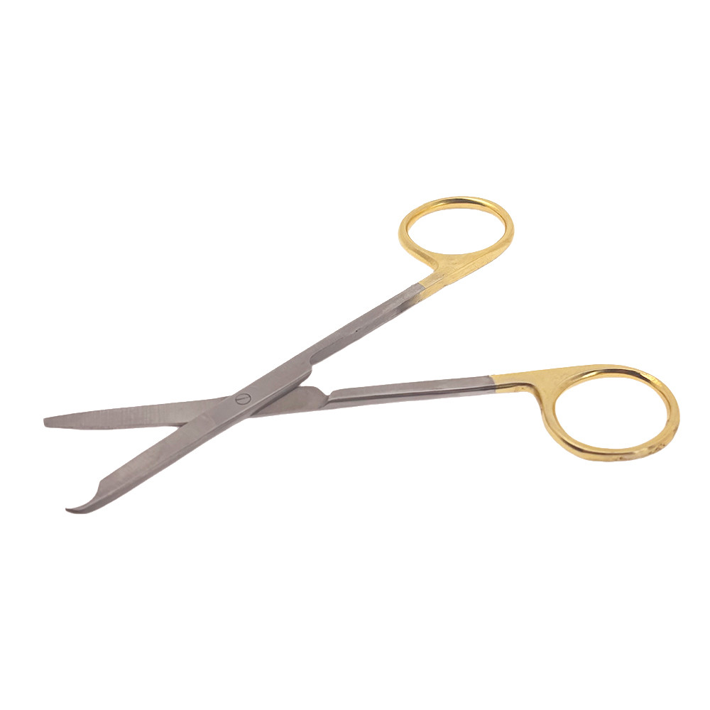 HTI 6-Pack Pacifated Suture Stitch Scissors – 5.5" Straight, Blunt/Blunt, Surgical Grade