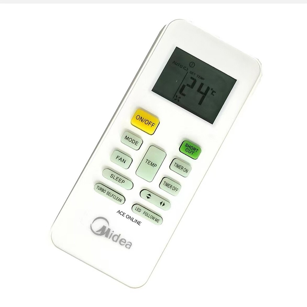 Midea Air Conditioner Remote Control Replacement For RG52B/BGE RG52B ...