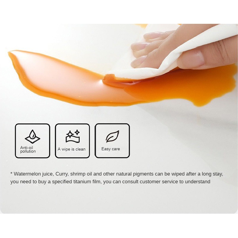 Kitchen Thickened Marble Dining Desktop Waterproof Moisture-Proof Self ...