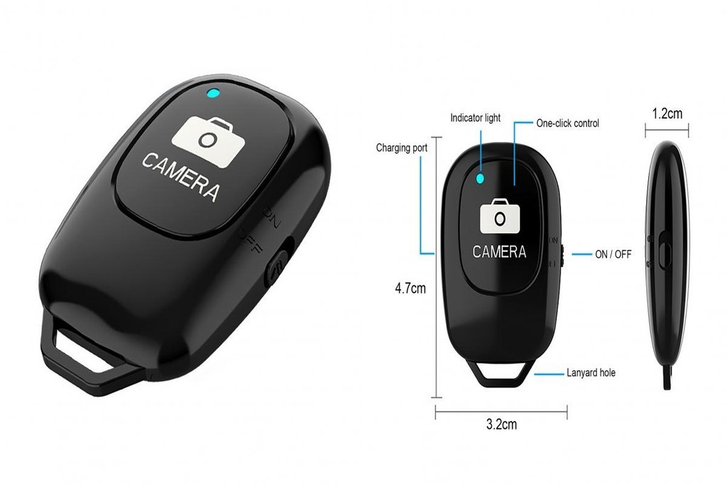 [Ft] Phone Remote Controller Bluetooth-compatible 50 Wireless Mini Non ...