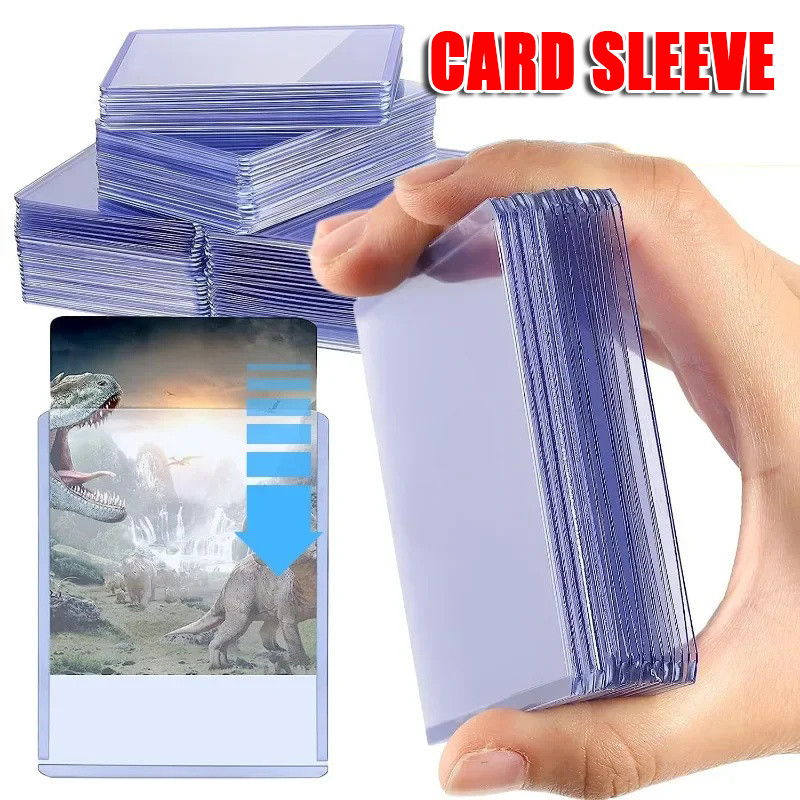 35PT Hard Card Sleeves / 100*75mm Transparent PVC Toploaders / Home ...