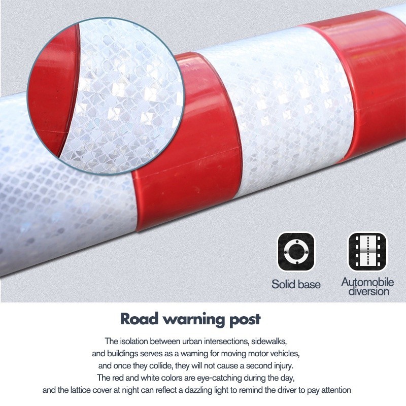 Warning Reduce Danger Plastic Road Facilities Crossing Sign Safety ...