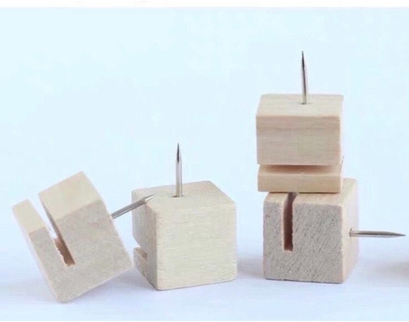 Cube Slot Push Pin Not Hurt the Photo Art Nail Felt Cork Message Board ...