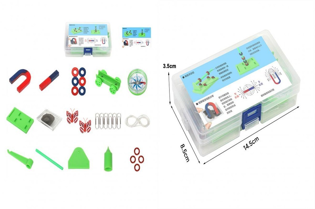 {Newcat} Magnet Science Teaching Equipment Kids Stem Tool Kit Stem ...