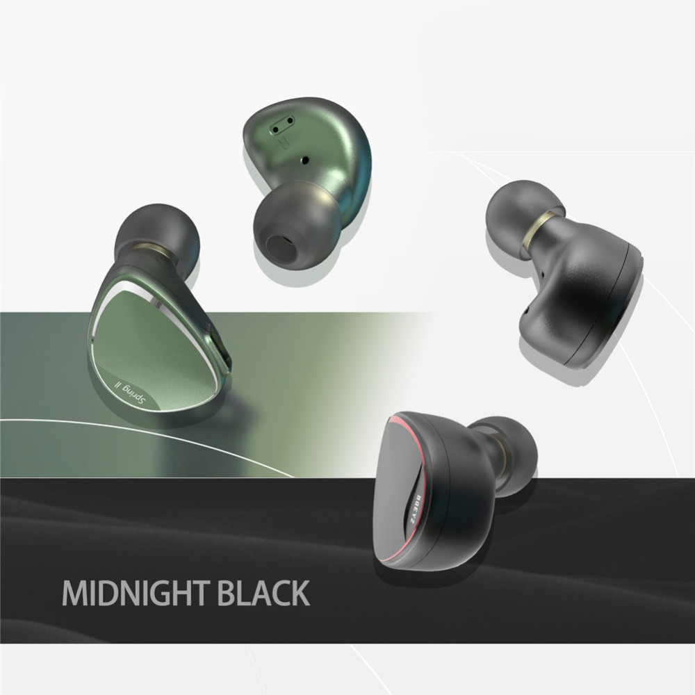 FAAEAL BQEYZ Spring2 Metal Earphones Triple Hybrid Dynamic 1BA 1DD ...