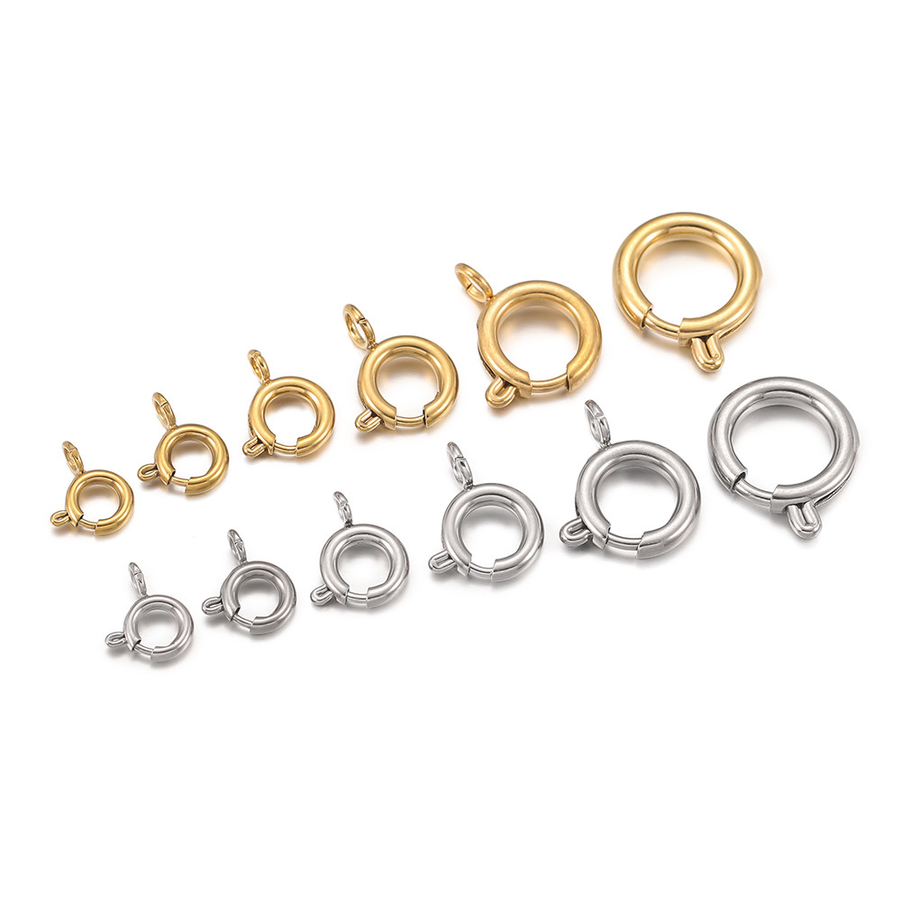 St. kunkka 5Pcs Stainless Steel Spring Buckle High Quality Bracelet ...
