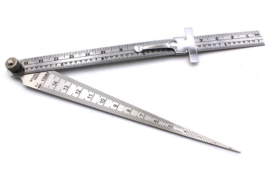 Welder Tools Stainless Steel Welding Taper Feeler Gauge Gage Stainless ...