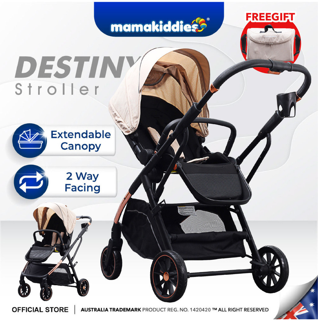 Mamakiddies 2in1 Destiny Baby Stroller With Baby Car Seat For