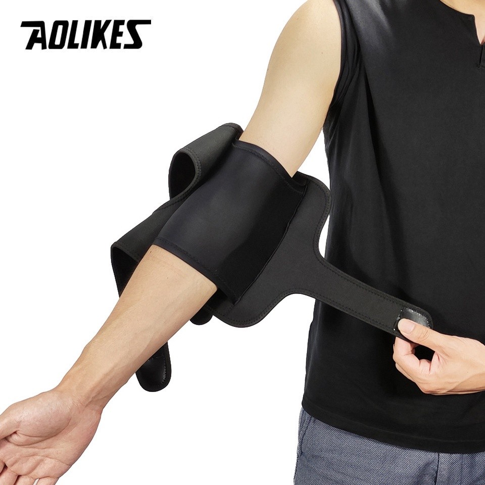1 Pcs Adjustable Elbow Fixed Arm Splint Brace With 2 Steel Plates ...