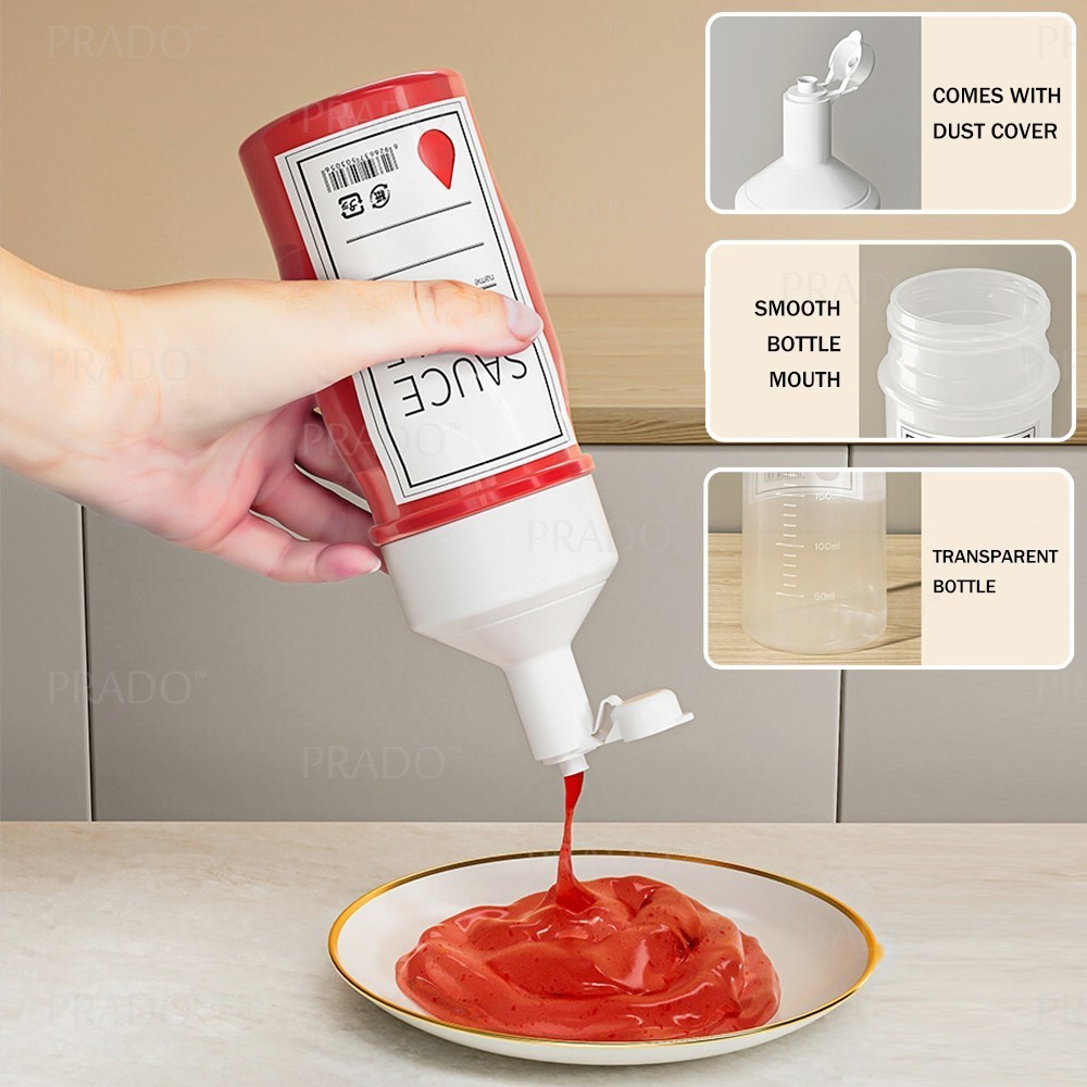 PRADO Sauce Squeezer Syrup Mustard Ketchup Condiment Sauce Bottle ...