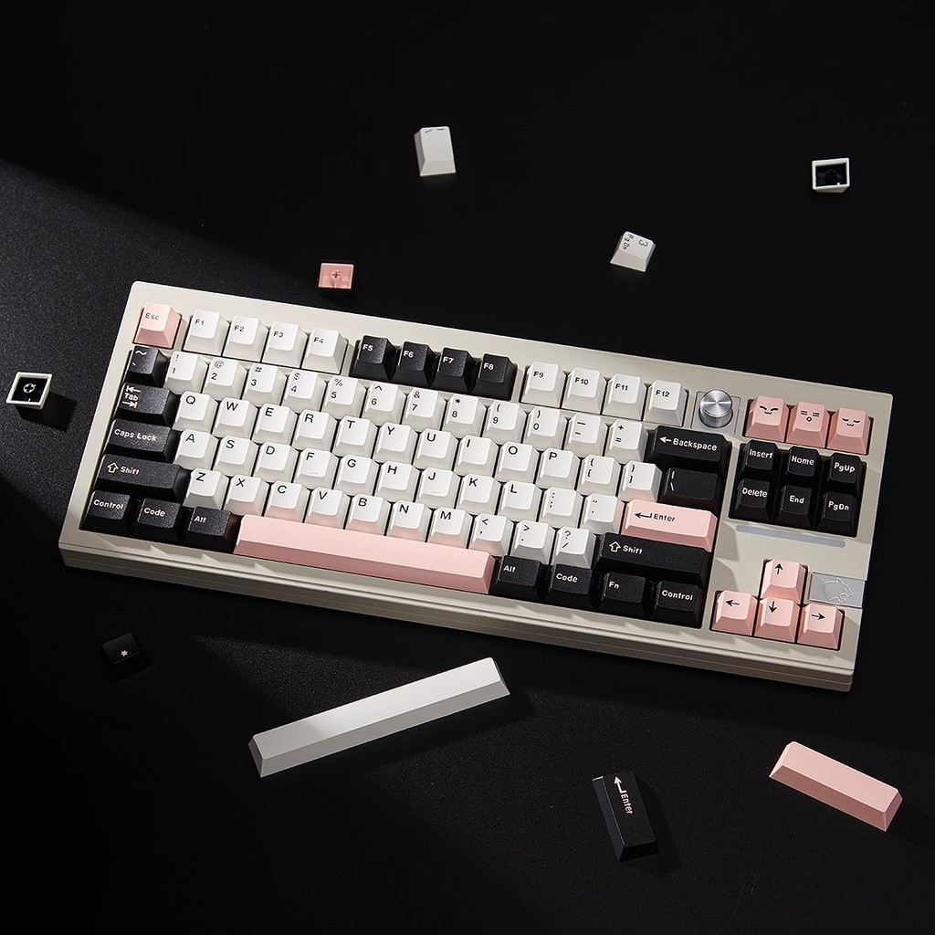 GMK 173 KEYS Two-color Optional Double Shot Cherry Profile ABS Keycaps ...
