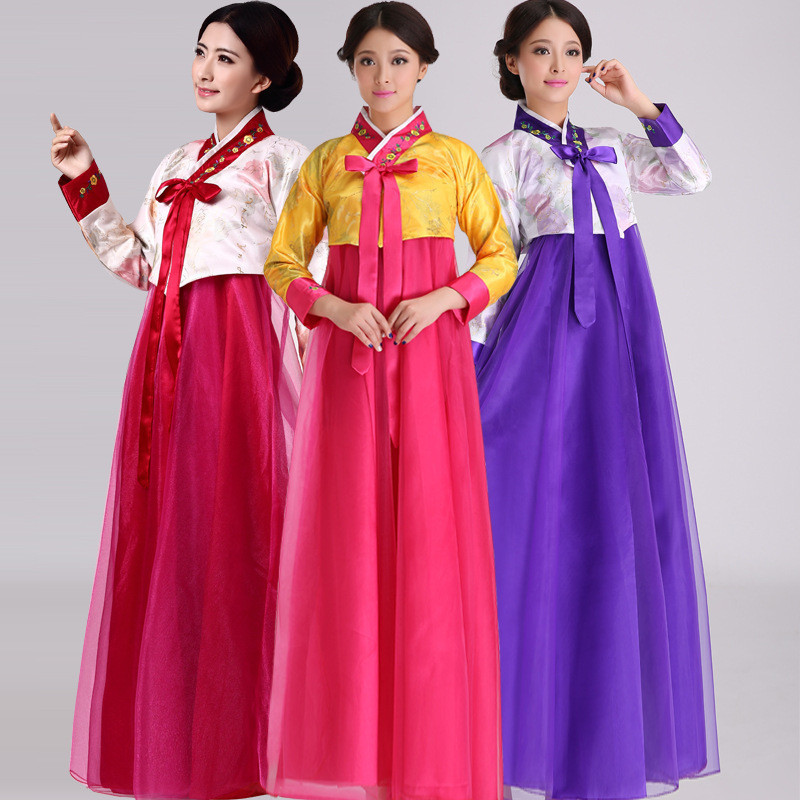 Traditional Korean Clothing Hanbok Dress for Women Ancient Palace Robe ...