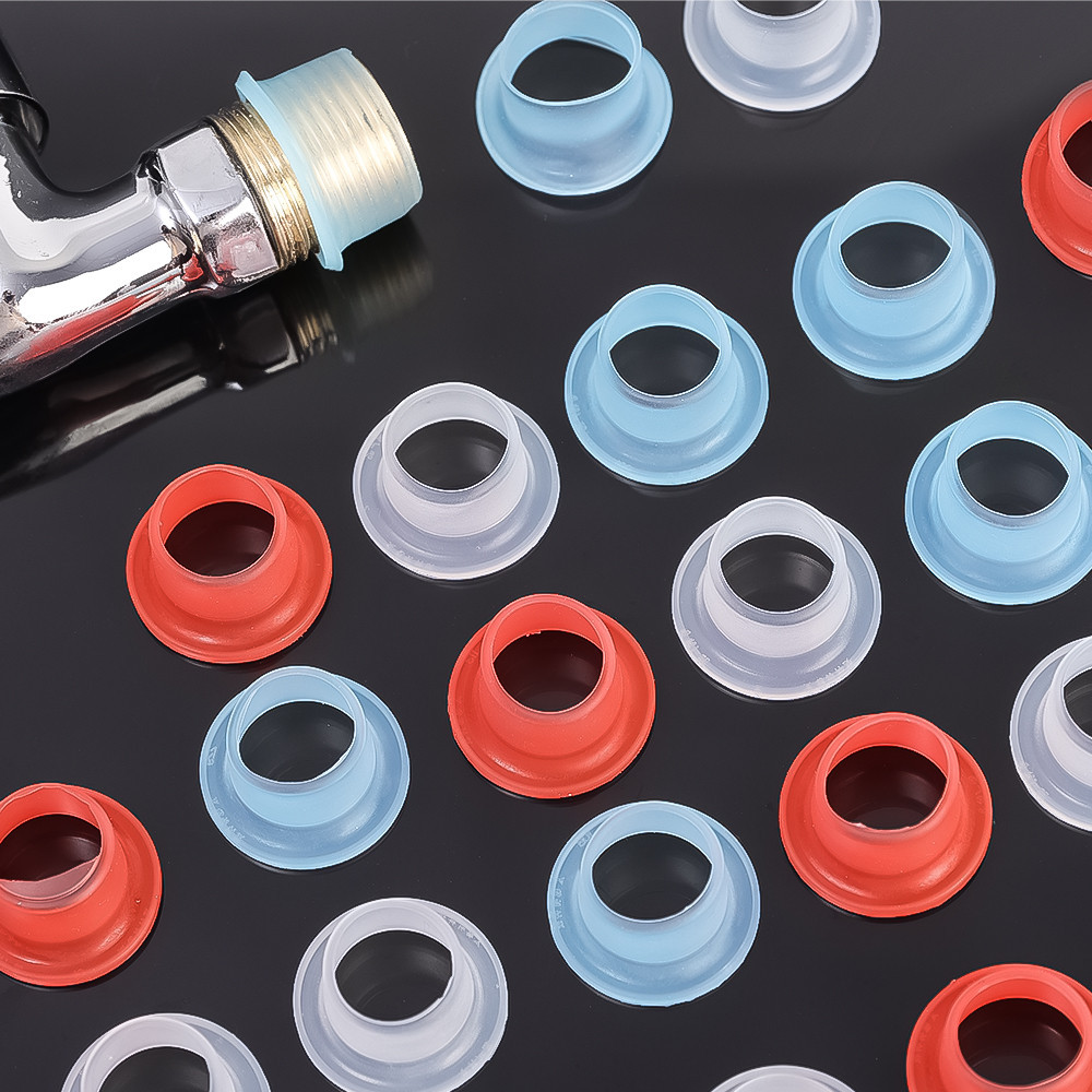 10/20/30/40/50 Pcs Silicone Sealing Gaskets for Faucet Triangle Valve ...