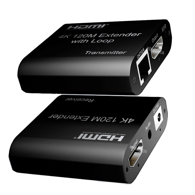 Ricevitore Extender Video VGA E Audio Su Cat5e – 300m Di Distanza, Risoluzione 1920x1200 Con Regolazione Guadagno - 2