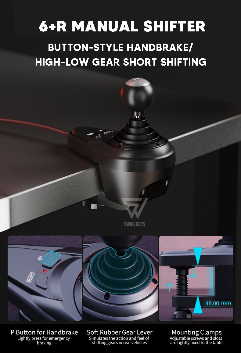 【SG】 PXN V9 GEN 2 - Simulation Racing Set Dual Haptic Motor Short ...