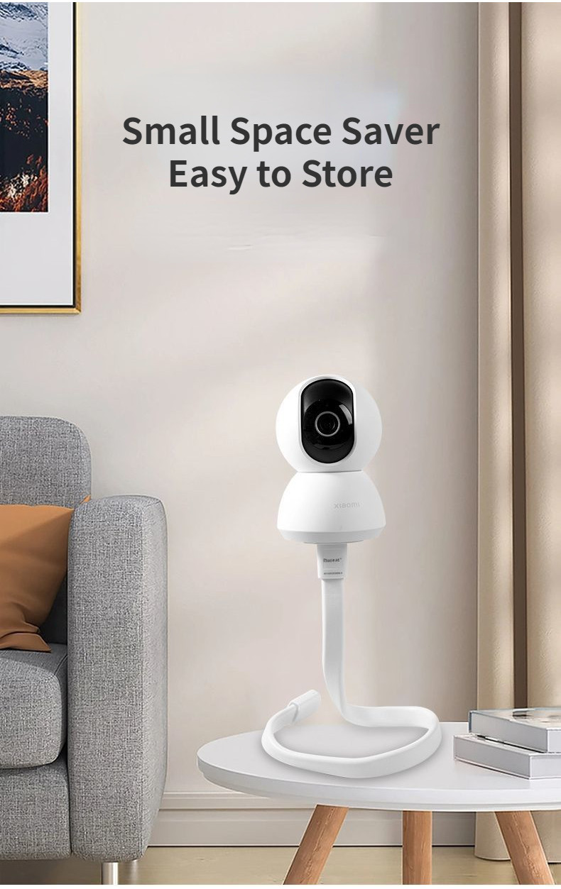 Punch-Free Wrap-Around Camera Stand CCTV Holder Security Camera Mount ...