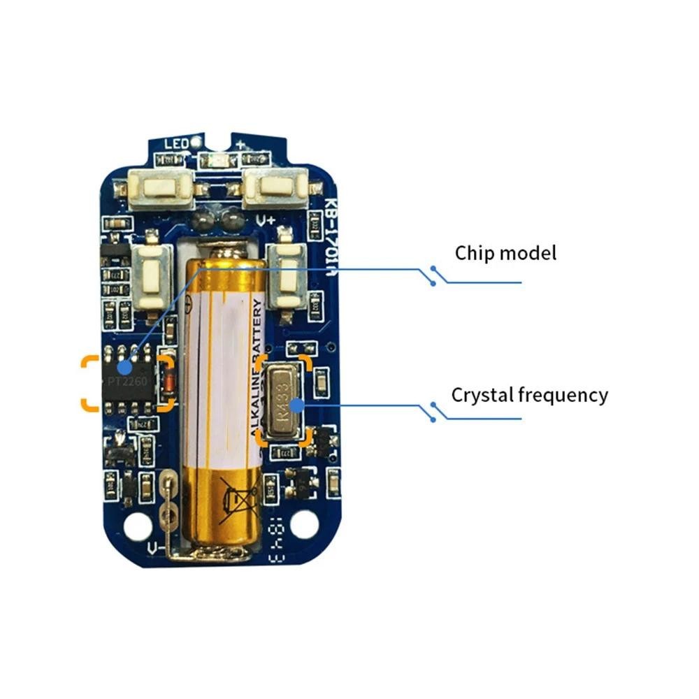 Remote Control Multifrequency Universal Wireless RF Remote Control ...