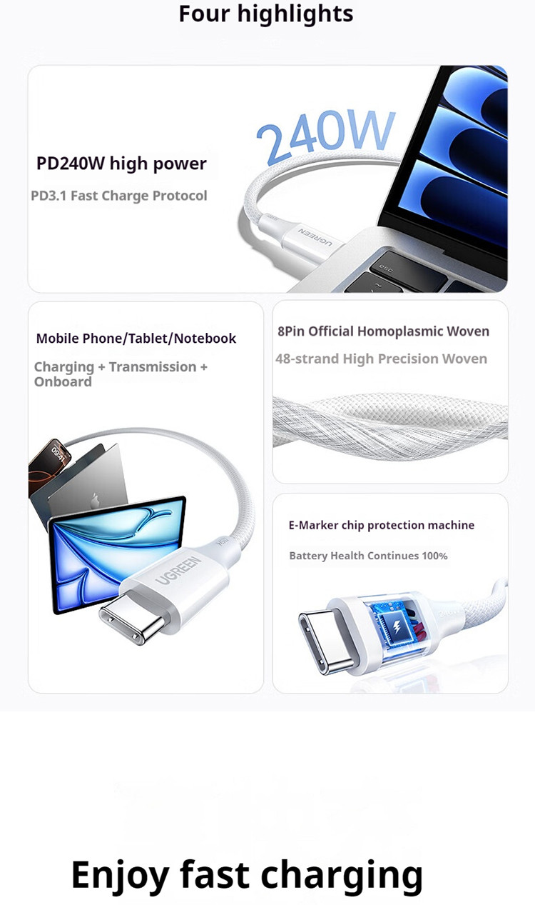 30cm USB Type-C Male PD Pigtail Cable - 5A Fast Charge, 6 Wires For DIY Projects 12 thumbnail image
