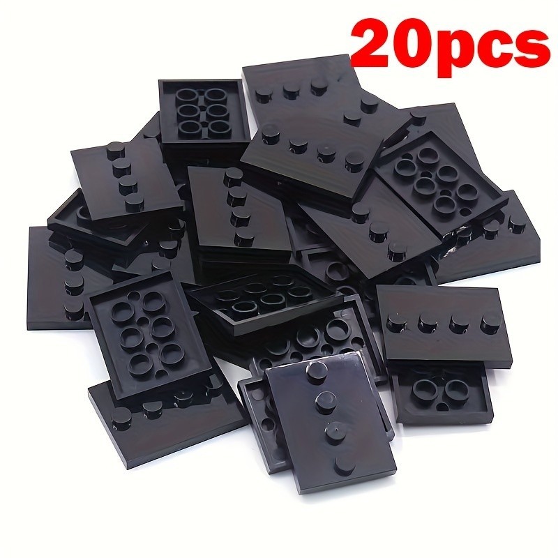 20pcs City Figures 3X4 Dots Base Plate Display Holder DIY Building ...