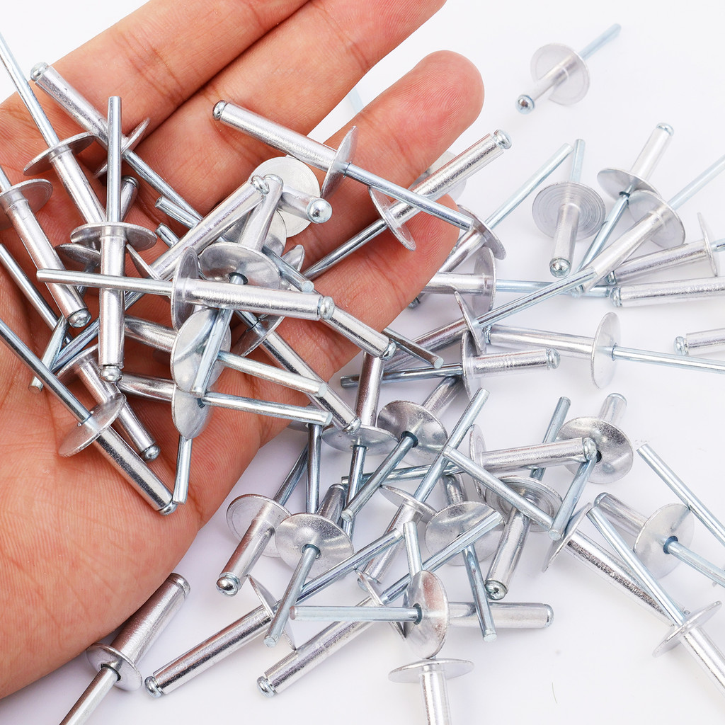 20Pcs Aluminum Alloy Blind Rivets Fasteners - Round Head Pull Rivet ...