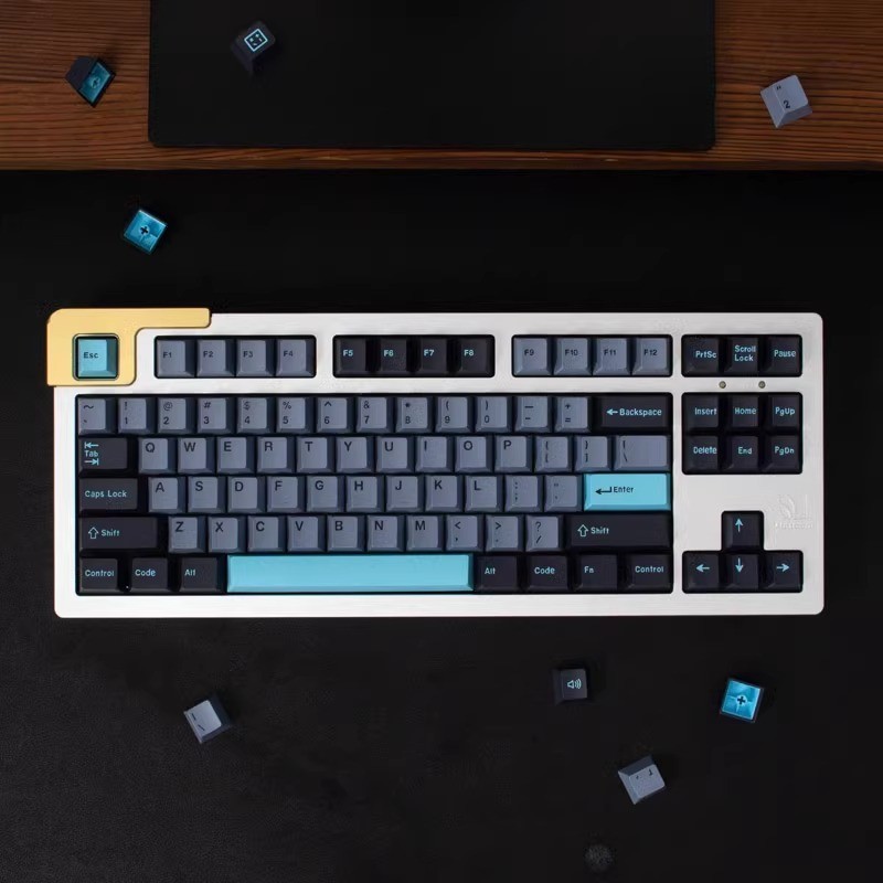 GMK 173 KEYS Two-color Optional Double Shot Cherry Profile ABS Keycaps ...