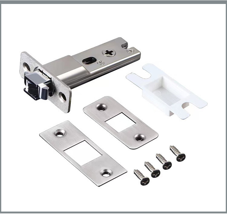 304 Stainless Steel Invisible Door Lock Bedroom Household Universal ...