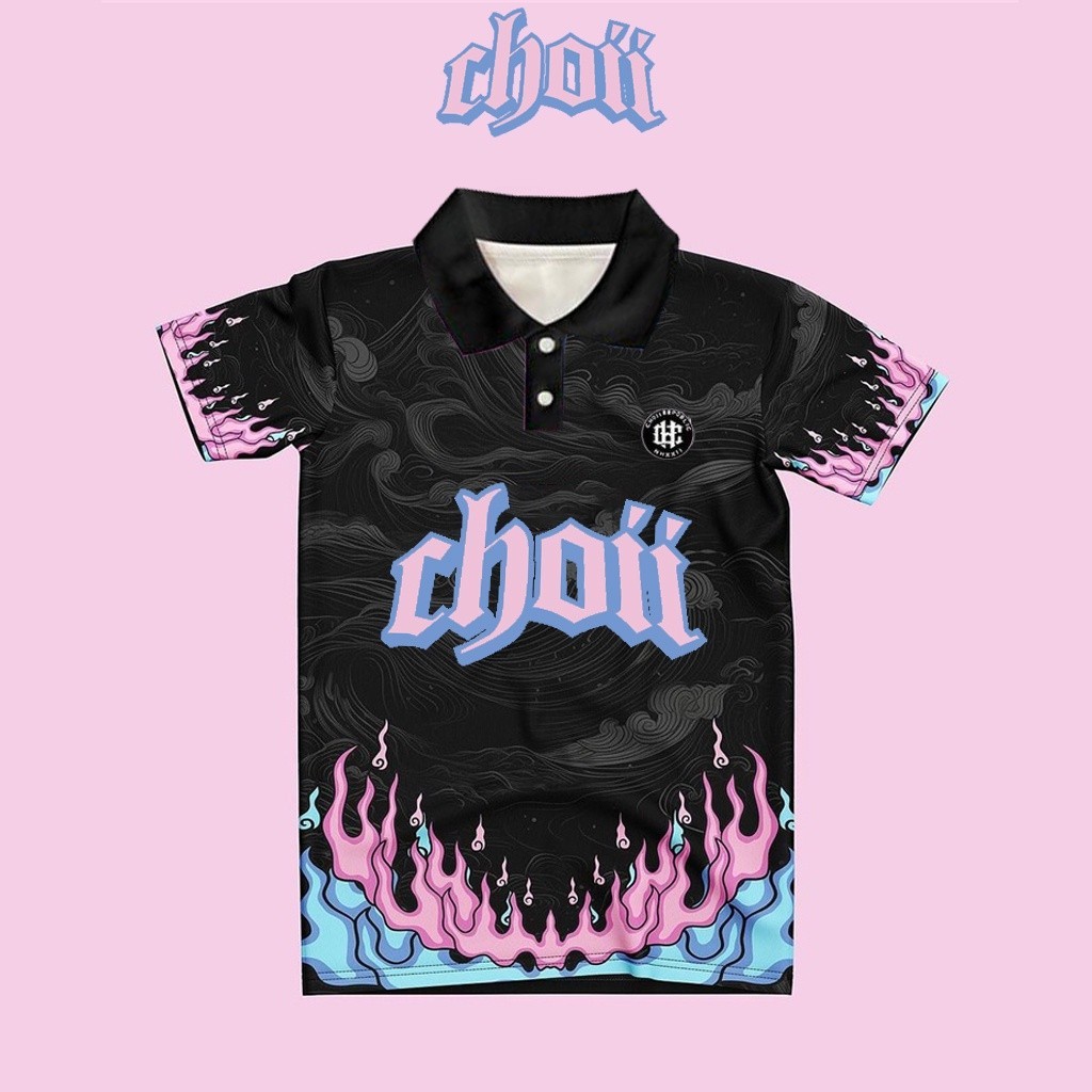 Choii New 2024 Choii Jersey Microfiber Latest Design Retro Collar Viral