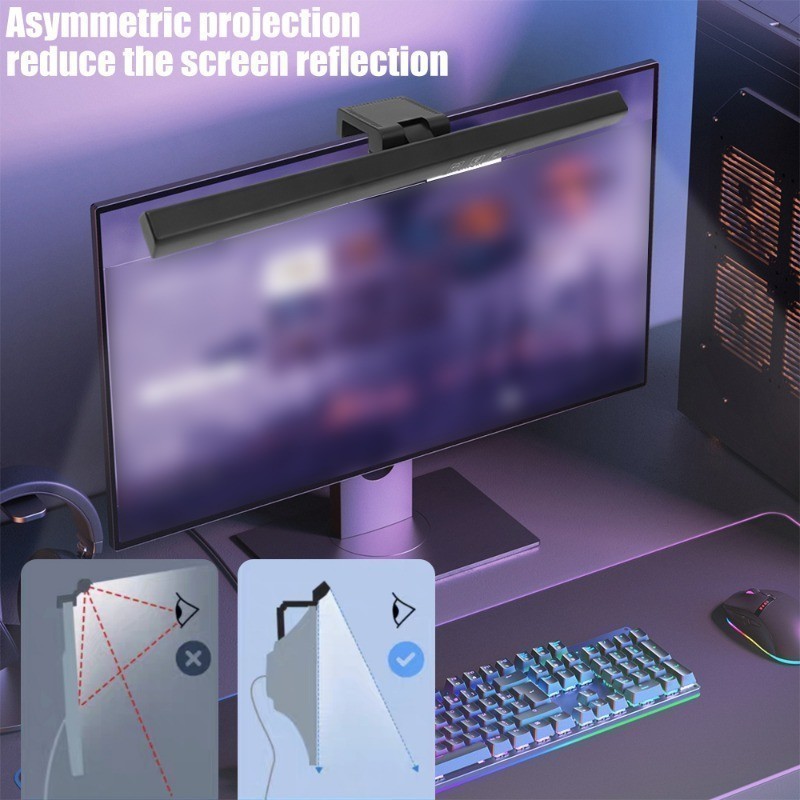 Led Screen Hanging Light - Eye-Care, Adjustable - Computer PC Monitor ...