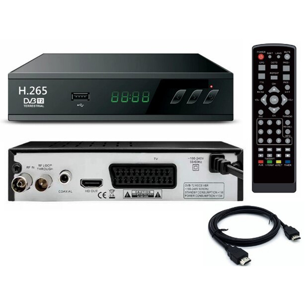 New TDT H265/10Bit DVB-T2 Digital Broadcasting Tv Box Dvb T2 ...