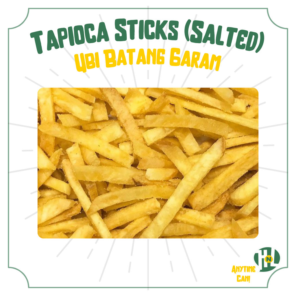 Hnl Sweet Potato Chips FRESH Salt FROM GILANG / Classic Salted Tapioca ...