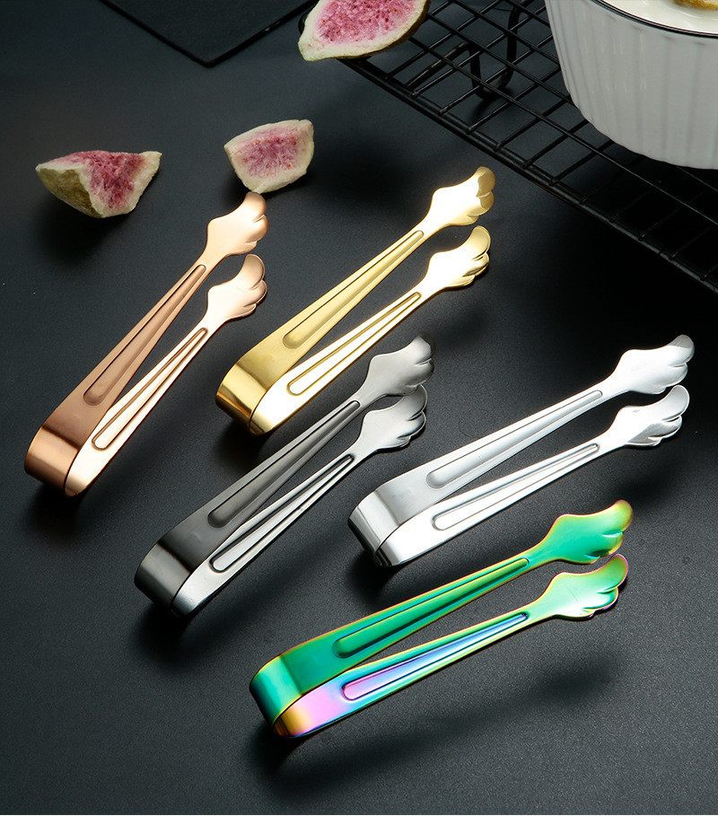 304 stainless steel ice clip thickened food clip kitchen clip U-shaped ...