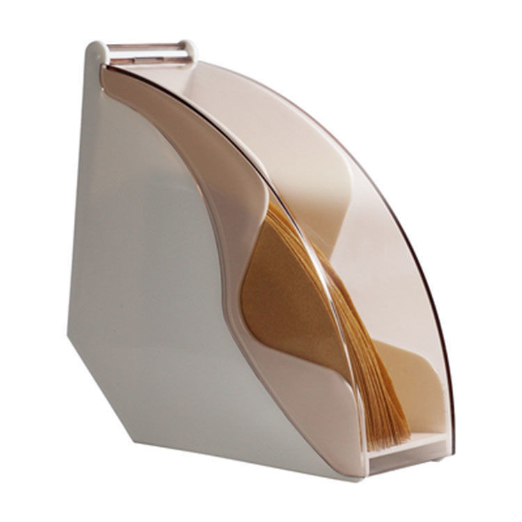 Plastic V-Shaped Filter Paper Box Wooden Filter Paper Holder Coffee ...