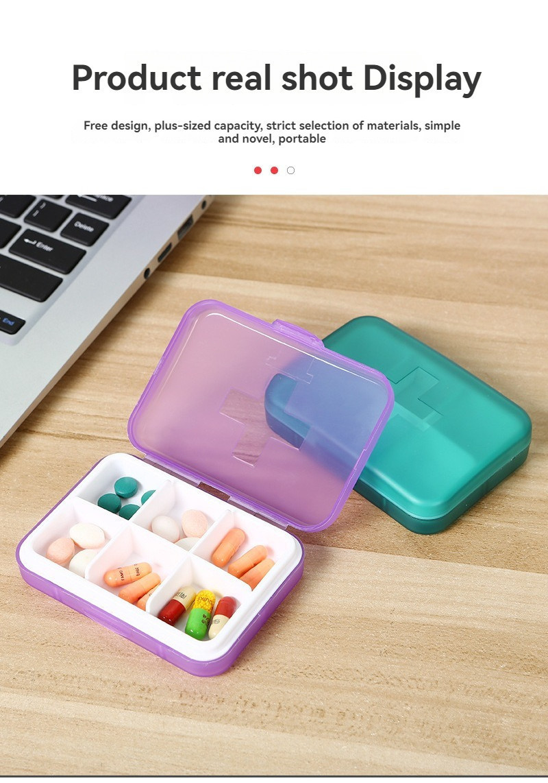 ⚡SG HOT SALE⚡Potable One-Week Pill Collection Box Travel Drug Tablets ...