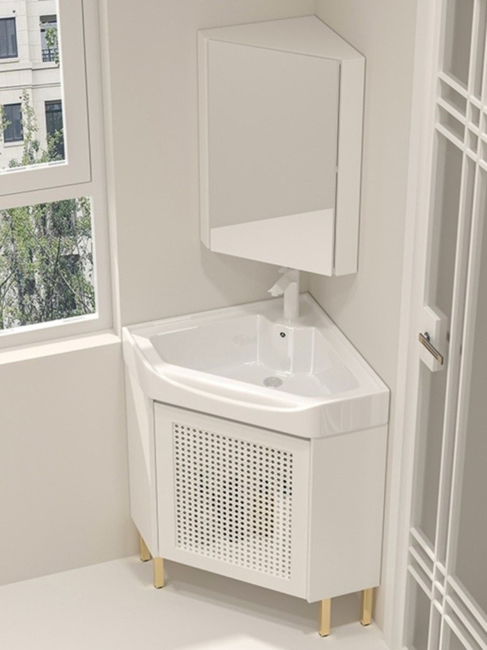 Bathroom Cabinet Vanity Cabinet Bathroom Small Unit Wall Corner Cabinet ...