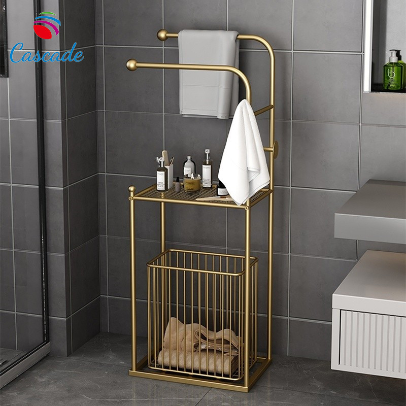 Floor Standing Bathroom Rack Small Bathroom Accessories Bracket ...