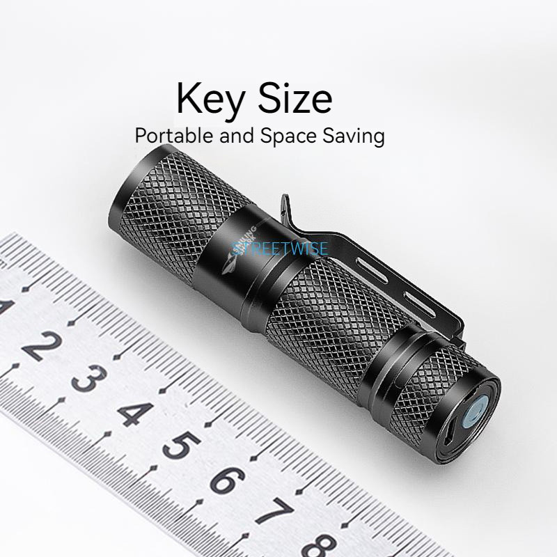 Smiling Shark SD5226 Mini Torchlight Super Bright Flashlight Led Pocket ...