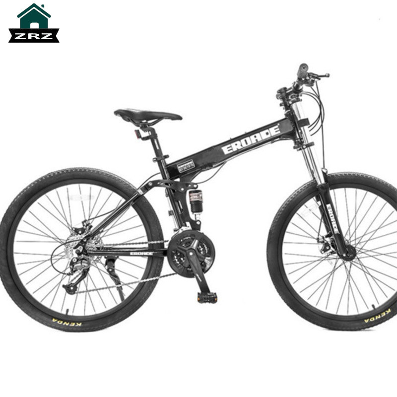ZZ Folding Mountain Bike 27 speed 26 inch Aluminum Alloy Frame Ultra light Folding Bike Shopee Singapore