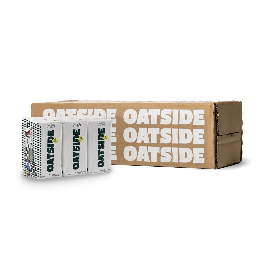 [STRAW] OATSIDE Barista 200ML X 24 (TETRA) | Shopee Singapore