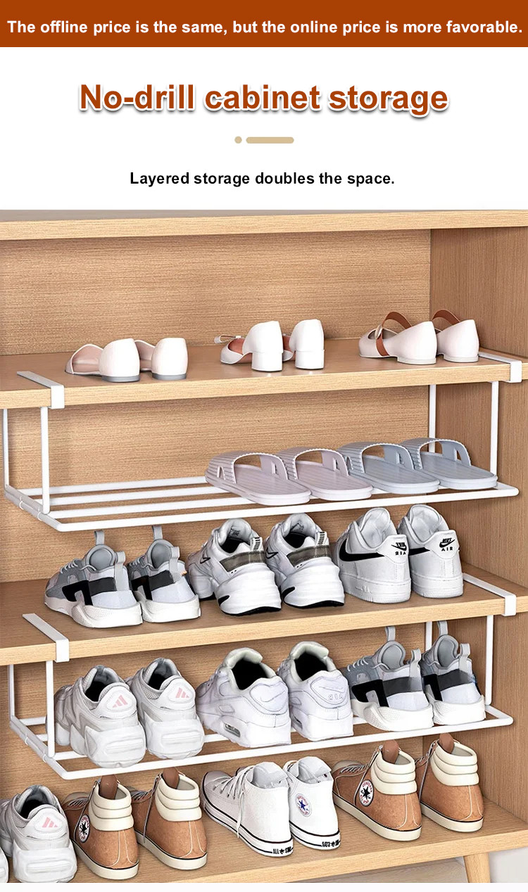 Adjustable Organizer Retractable Shoe Rack Organizer readytouse ...