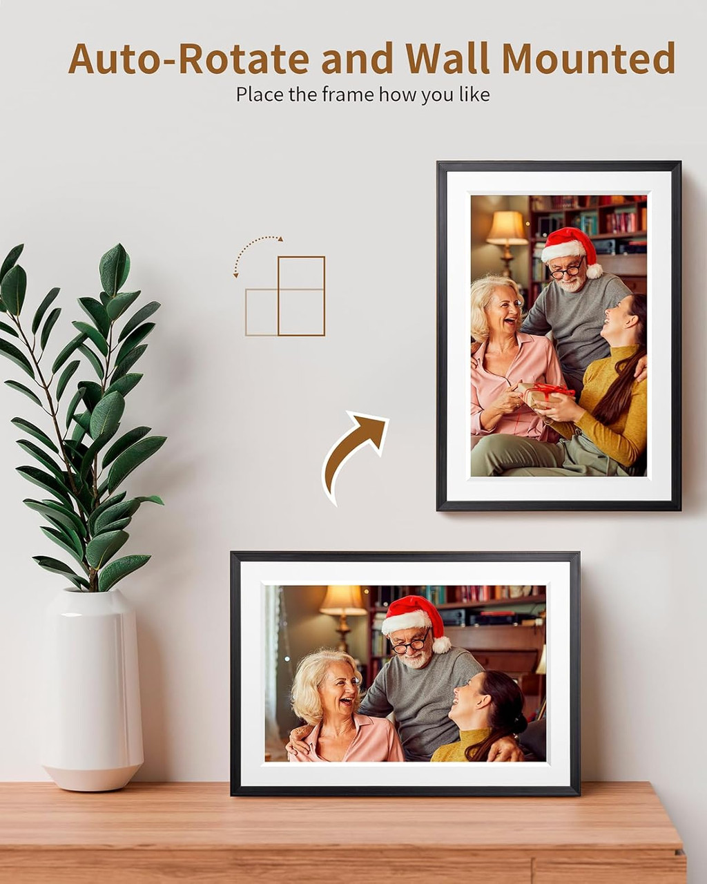 SG Stock 10.1Inch Frameo Digital Photo Frame WIFI Digital Picture Frame ...