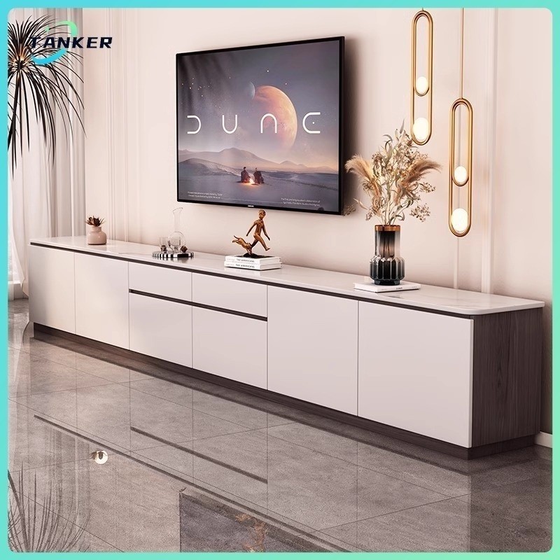 TV Console Rock TV Cabinet Panel Cabinet Living Room Household Small ...