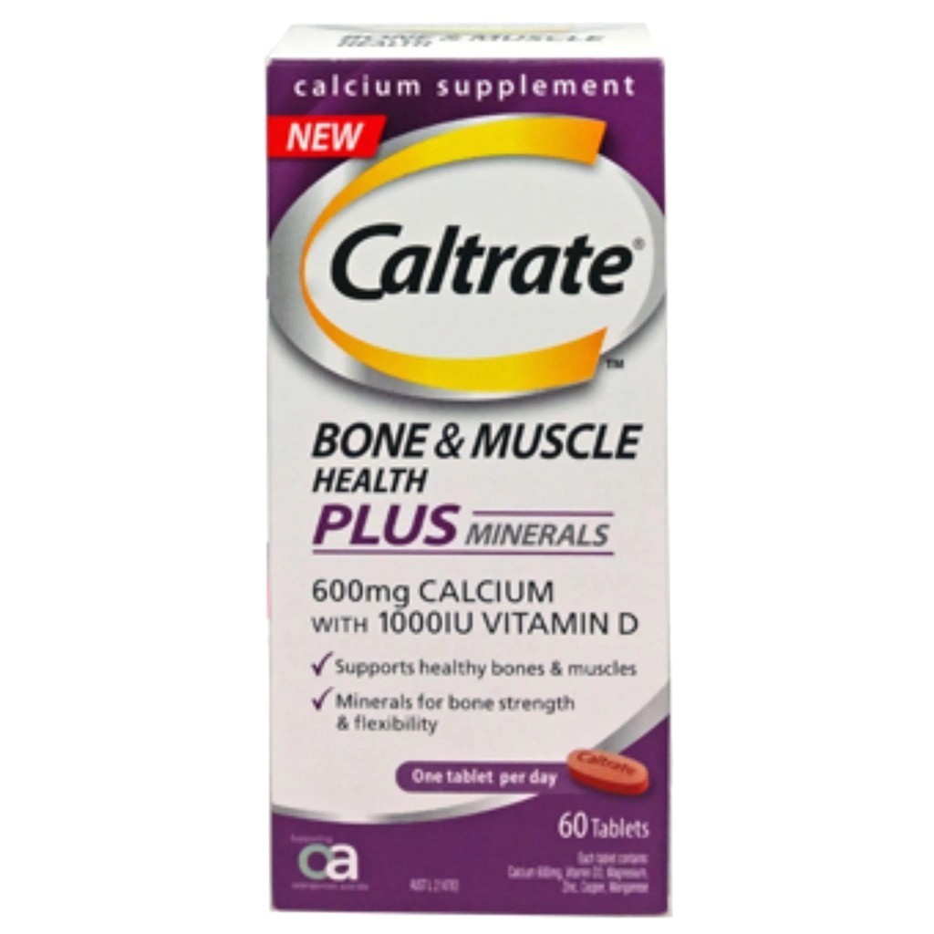 Expiry 17th September 2024 Caltrate Bone And Muscle Plus Minerals 600mg