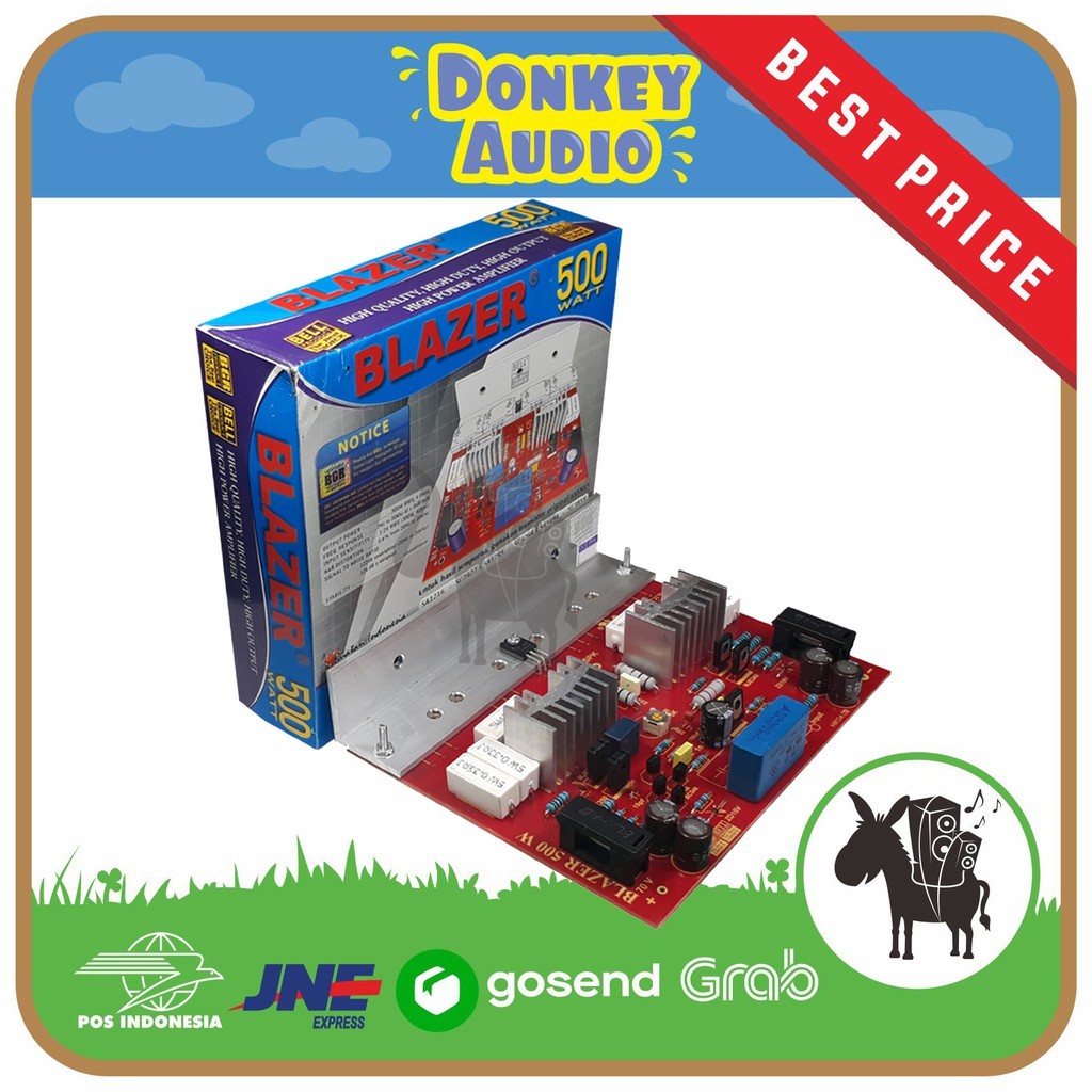 in stock 500w BLAZER POWER AMPLIFIER KIT WITHOUT TR 500W - TR SANKEN