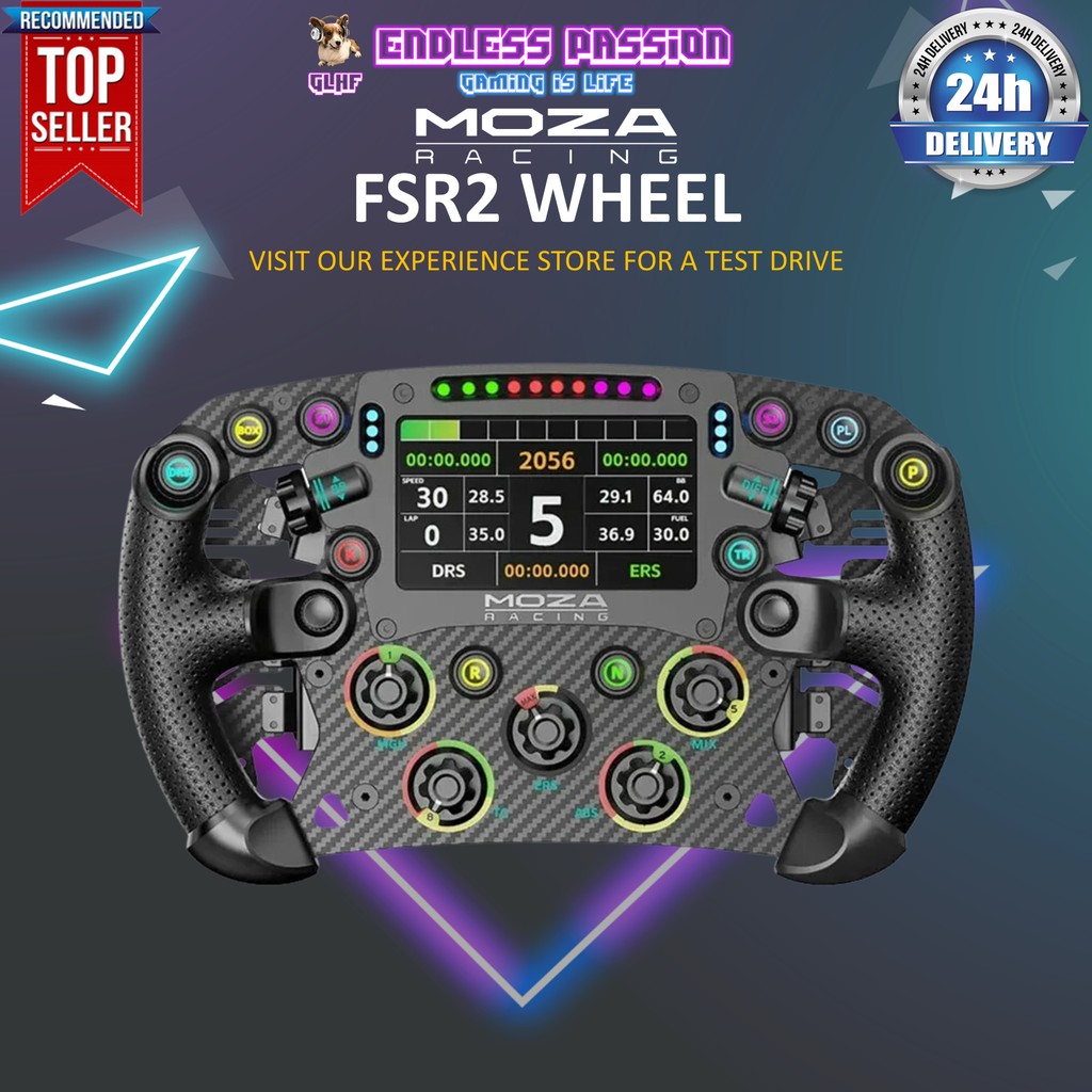 Moza FSR2 Formula Wheel - RS068 | Shopee Singapore