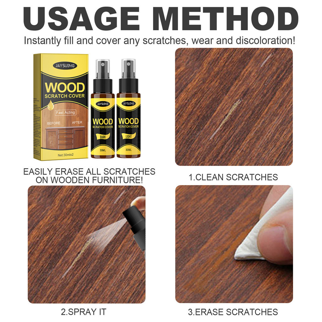 SG Stock Fix It For Wood Fast Action Wood Scratch Remover for Wood ...