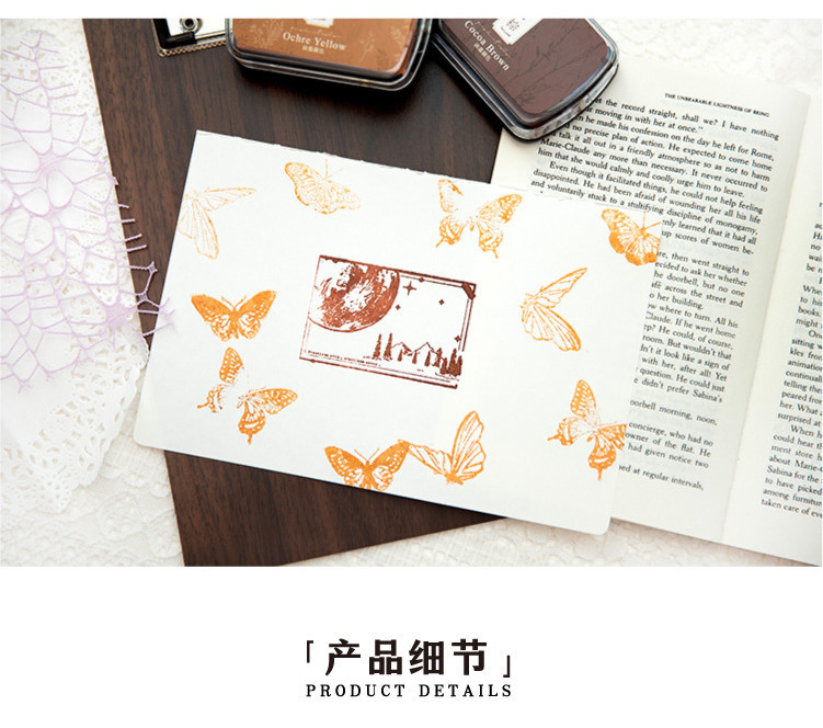 Craft Ink Pad Stamps Partner 6 Color Ink Pad Finger Washable Kids Stamp ...
