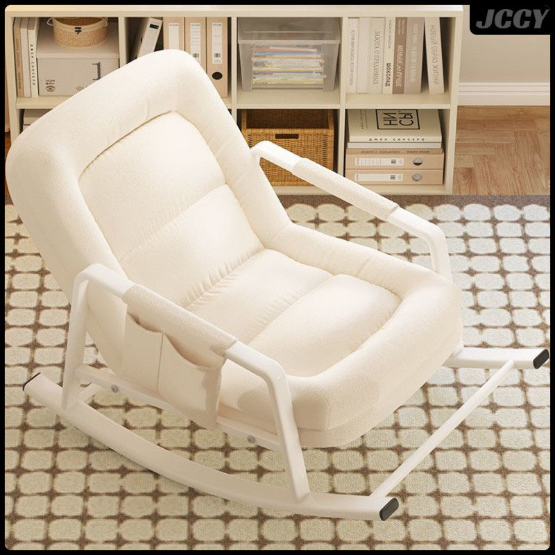 Rocking Chair Home Balcony Leisure Living Room Single Lazy Sofa Rocking ...