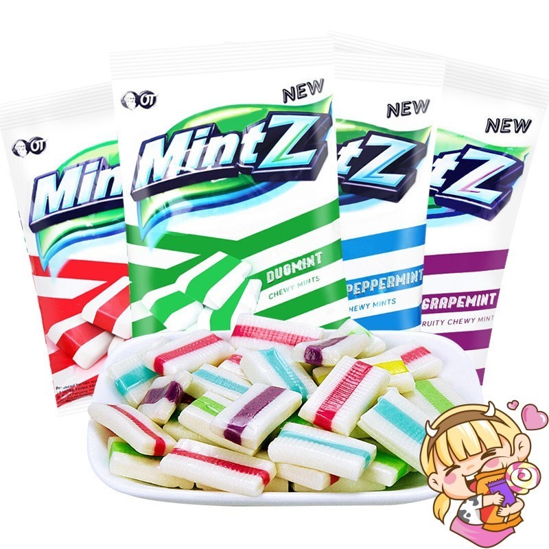 [MintZ] Indonesia Imported Gummy MintZ MintZ MintZ Flavor Double Mint ...