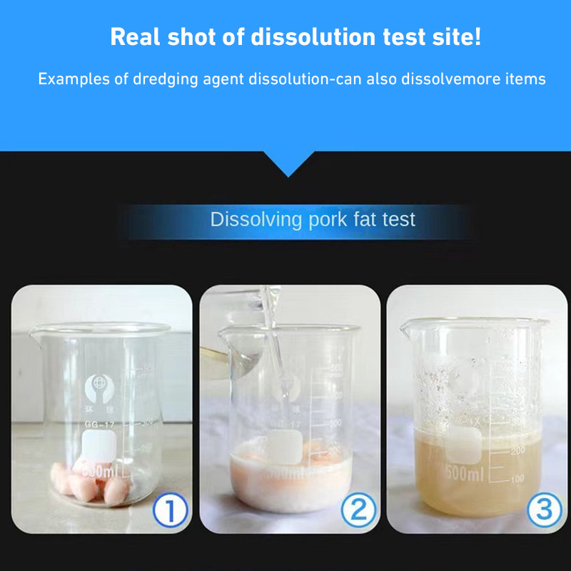 [$0.69/Pack] Unclog Sink Drain Powder Clog Remover Cleaner Bathroom ...
